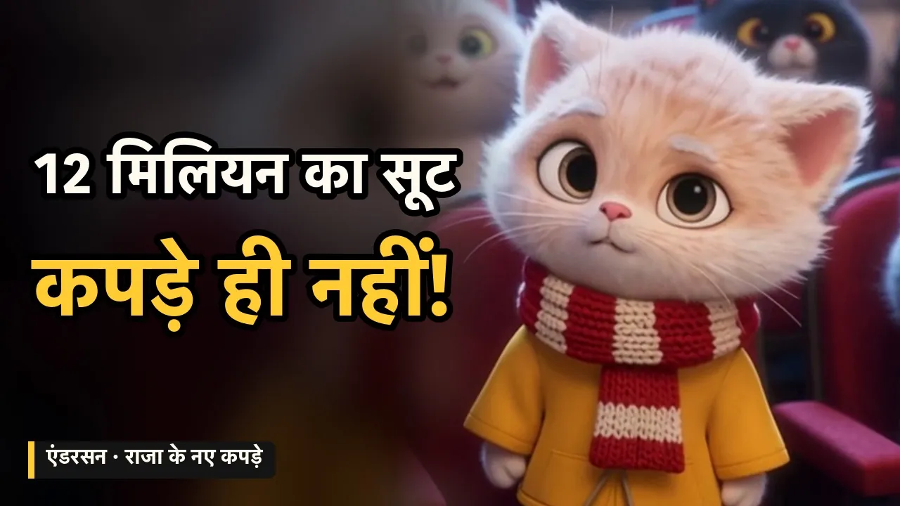 बादशाह के नए कपड़े: 12 मिलियन डॉलर का अदृश्य सूट | पूरी कहानी हिंदी में